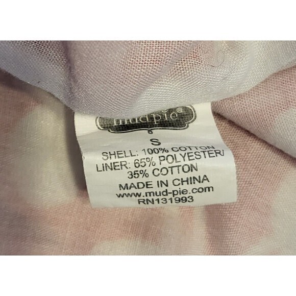 Mudpie Womens Size Small Sleeveless Avery Crochet Neck Shift Dress Belted Floral - Picture 9 of 11